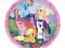 Talerzyki MY LITTLE PONY urodzinowe 8 szt talerze