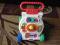 fisher price, pchacz, chodzik, zabawka edukacyjna