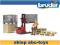 Bruder 62200 Akcesoria logistyczne z figurką Bruder 62200 Akcesoria logistyczne z figurką