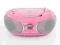 Radioodtwarzacz CD MP3 BUSH Radio BOOMBOX różowy