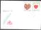 FDC 1993 Kocham Cię