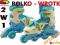 ROLKI WROTKI 2w1 REGULOWANE SMJ 28-31 NIEBIESKIE !