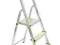 OKAZJA! Drabina rozkładana 3-stopniowa, Aluminiowa