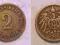 2 PFENNIGI 1910 A CESARSTWO NIEMIECKIE