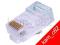 Wtyk modularny 8P8C RJ45 UTP drut CAT 6e - 10 szt.