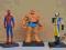 MARVEL 3 Figurki Spider-Man,Wolverine,The Thing