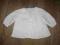 śliczny biały sweterek 0-6 62-68