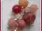 Vintage*wisiorek agat trawiony*srebro 925