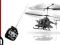 DUŻY BOJOWY HELIKOPTER R/C 54cm US ARMY GYRO LED