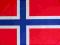 Flaga Norwegii, Norwegia 90 x 65 cm