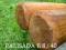 Palisada Drewniana  8/40cm - Najniższa Cena HIT !!