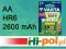 Akumulatorki Varta HR06 AA 2600 mAh - 4 szt Nowość