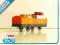 wagon z linami - PLATFORMA - Tomek TRACKMASTER