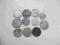 Zestaw srebrnych monet