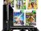 XBOX 360 SLIM 250GB+KINECT+2xPAD+29 GIER PL W-WA!