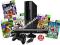 KONSOLA XBOX 360 SLIM 250GB+PAD+KINECT+29 GIER