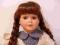 ŁADNA LALKA PORCELANOWA wys. 42 cm.  POLECAM!!!