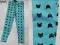 KOTKI  legginsy TURKUS 98-104 getry Miego SUPER