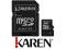 Micro Secure Digital microSDHC 8GB Kingston +Adapt