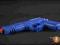 7244-20 ...NIEBIESKI PISTOLET TOP GUN POLICE...