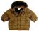 H&amp;M BRĄZOWA KOMOROWA KURTKA 74 CM 6-9 M-CY