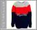 *H&amp;M* sweter KOLORY DŁUZSZY jak NOWY 146-152