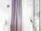 fioletowe wrzosowe zasłony len 2 sztuki 220x140 cm