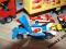 40KLOCKI COBI CIĘŻARÓWKA + HOTWHEELS+POJEMNIK