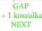 GAP BODY 80-98 m KOSZULKA NEXT + RAJTUZY GRATISY !