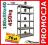 REGAŁ Magazynowy METALOWY 5 półek x90kg 180x80x40
