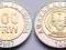 RUANDA RWANDA 100 FRANCS 2007 BIMETAL MENNICZA