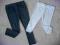 H&amp;M, Matalan 2x legginsy a' jeansy koronka 104