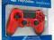 DUALSHOCK 4; PS4 ;CZERWONY;RED ;;KRK; 219zł