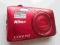 Aparat NIKON COOLPIX S3600 =CZERWONY= 20,1mln MP