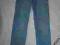 GEORGE jasne jeansowe spodnie rurki skinny 146