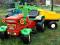 TRAKTOR + PRZYCZEPA 3 kolory; M-ce