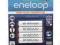 PANASONIC ENELOOP 4 x AAA 750mAh 2100 cykli NOWOSC