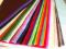 Filc akrylowy 2mm - arkusz 30x20cm - 32 kolory