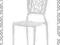 Krzesło designerskie polipropylen białe