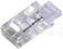WTYK MODULARNY OKRĄGŁY RJ45 kat. 6  UTP 100SZT. fv