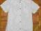 Koszula wizytowa biała z nadrukiem  R:164cm