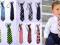 Krawat krawaty chłopięce Nowe wzory Urodziny