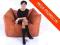 FOTEL SAKO XXXL +GRATIS pufy WOREK XXL PUFA XL