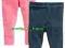 NEXT LEGGINSY x2 BUNNY CORAL 3-4 L JESIEŃ 2014