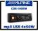 RADIO SAMOCHODOWE ALPINE CDE-180RM 4xRCA MP3 USB