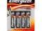 ENERGIZER 4szt Baterie LR6 Alkaliczne (AA)