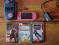 ZESTAW SONY PSP różowe + GRY + ETUI + KARTA 1GB