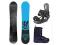 NOWY ZESTAW SNOWBOARD DESKA+WIĄZANIA+BUTY 155CM