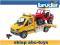 Bruder 02535 Sprinter pomoc drogowa + Jeep
