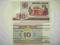 Białoruś 10 Rubli P-23 2000 UNC Banknoty świata